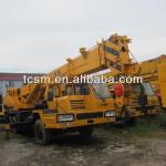 XCMG QY25E original China used mobile truck cranes are exported from shanghai china