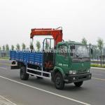 4 ton Dongfeng truck mounted crane