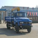 4 ton Dongfeng truck mounted crane