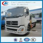 Famous brand Dongfeng tianlong truck mounted crane for hot sales