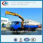 Famous brand Dongfeng kuncle boom crane truck 8tons for hot sales
