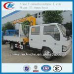 good technology isuzu truck with crane 3.2 ton for sales