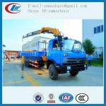 Famous brand Dongfeng truck with crane 8tons for hot sales