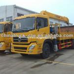 Famous brand Dongfeng tianland cargo mounted crane12tons for hot sales
