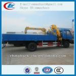 Dongfeng 4x2 170hp XCMG crane truck 6.3tons for sales