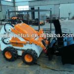 New style mini skid steer loader with snow blower