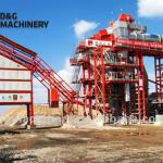 DG2500 Hot Recycling Asphalt Mixing Batch Plant