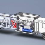 HWABP800M mobile asphalt mixing plant