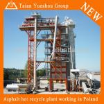 Poland worksite of asphalt Hot Recycle Plant