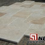 Tumbled travertine tiles,travetine floor pool,cover tiles,travertine pattern