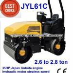 mini compactor mini road roller,double drum JYL51C,1.8ton,UK Perkins engine