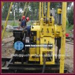 HF150 water well drilling rig at Japan worksite, Drilling rig made by Hanfa