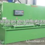 QC12Y Series 12x3200 green color Hydraulic swing beam shears