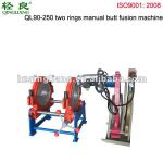 QL90-250 two rings pe pipe butt fusion welding machine