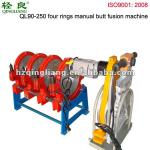 90-250 four rings manual hdpe pipe fitting butt welding machine