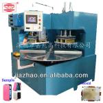 Mobile leather cover making machine