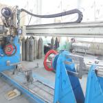 Solar Water Heater Production Line TIG/MIG circular end plate welding machine