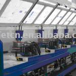 Galvanized wire drawing machine