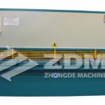 QC12K hydraulic shearing machine