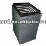machine square flexible accordion type guide shield