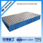 Riveting Cast Iron Surface Plate, Material:HT200-300, QT400-500 etc