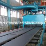 roller conveyor shot blasting machine