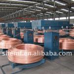 copper brass rod up ward continuous casting machine