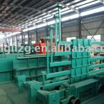 continuous casting machine for round billet