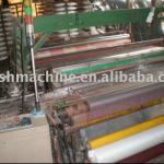 Fiberglass mesh weaving machine