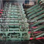 Horizontal continuous casting machine for steel for billet