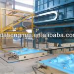 vacuum process cast molding machinery