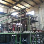 Upward copper strip continuous casting machine
