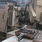 aluminum parts production used low pressure casting machine