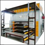 Dye sublimation coating machine for mental sheet wood effect decration