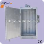 Portable powder coating curing oven