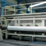 wire mesh coiling machine for gabion machine