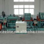 Roller forming machine for refrigeration back shell
