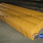 Komatsu excavators spare parts scraper blade cuchillas tractor curved cutting edges grader blades 234-70-12670