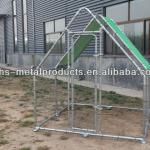 Durable galvanized steel chicken coop run