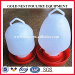 Plastic chicken drinker for poultry farm