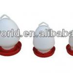 Plastics poultry drinker for broiler breeder chicken