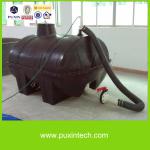 Portable mini size solar biogas digester plant system