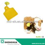 860 to 960 MHz Gen 2 UHF RFID Animal Ear Tag