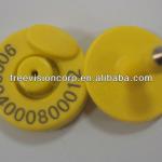 PU material rfid ear tag for cattle/cow