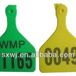 Colored identification Laser Single Ear tags for Herds