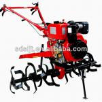 New 6.5 hp farm work hand cultivating small diesel power tiller/tractor