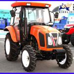 55hp 4wd farm tractor wheel tractor with cab