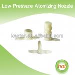 Low pressure misting nozzle for Humidification