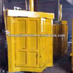 The hydraulic waste paper baler machine