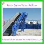 High capacity automatic scrap newspaper baler press machine